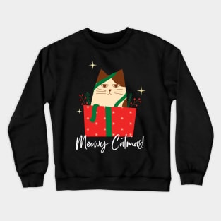 Meowy Catmas Crewneck Sweatshirt